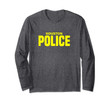 City of Houston Police Officer Texas Policeman Uniform Duty Long Sleeve T-Shirt
