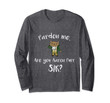 Are you Aaron Purr Sir? Funny Cat Shirt Long Sleeve Tshirt T
