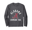 Alabama Crimson Tide Cute Women's NCAA Long Sleeve 08AL-1