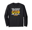 Christian Cannot Serve God And Money Bible Verse Long Sleeve T-Shirt
