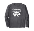 Grammy Bear Shirt Gift For Grandma Long Sleeve T-Shirt
