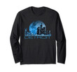 Detroit Skyline At Night Long Sleeve Shirt