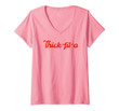 Womens Thick-Fil-A V-Neck T-Shirt