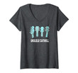 Womens Ukulele Catskill V-Neck T-Shirt