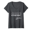 Womens Get In Good Necessary Trouble Shirt Gift For Social Justice V-Neck T-Shirt