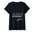 Womens Get In Good Necessary Trouble Shirt Gift For Social Justice V-Neck T-Shirt