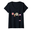 Womens God Is The Geometry Of Divinity, The Perfect Matrix V-Neck T-Shirt