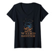 Womens Weird Sisters Macbeth Shakespeare Witch Halloween Women's V-Neck T-Shirt