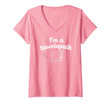 Womens Sewciopath V-Neck T-Shirt