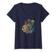 Womens Vintage The Golden Ghouls Gift For Men Women- Halloween Tee V-Neck T-Shirt