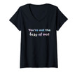 Womens You're Not The Boss Of Me V-Neck T-Shirt