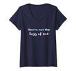 Womens You're Not The Boss Of Me V-Neck T-Shirt