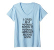 Womens I Could Be A Morning Person - Funny Tired Teenager V-Neck T-Shirt