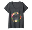 Womens She Believed She Could Change The World Social Worker Gifts V-Neck T-Shirt