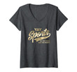 Womens Yay Sports Do The Thing Win The Swash V-Neck T-Shirt