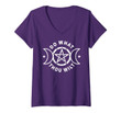Womens Wiccan, Pagan And Occult Clothing. Do What Thou Wilt V-Neck T-Shirt