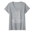 Womens Home Schooled By Day Drinkers V-Neck T-Shirt