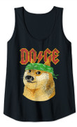 Dogecoin Rock To The Moon Cryptocurrency | Crypto Doge Tank Top