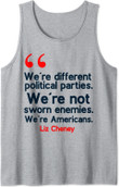Liz Cheney Quote Tank Top