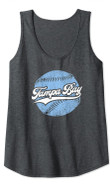 Vintage Tampa-Bay-Baseball-Stitches TB Retro Ray Gift Tank Top