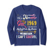Awesome 50th birthday gift for girls women mom November 1969 Long Sleeve T-Shirt