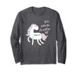 RBR Cute Psalms 46:5 Inspirational Horse Gift for Teen Girls Long Sleeve T-Shirt