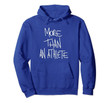 more than an athlete hoodie