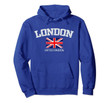Vintage London United Kingdom Gift Hoodie