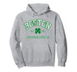 Distressed St. Patricks Day Hoodie Irish Boston Sweatshirt