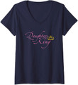 Womens Daughters of the King V-Neck T-Shirt