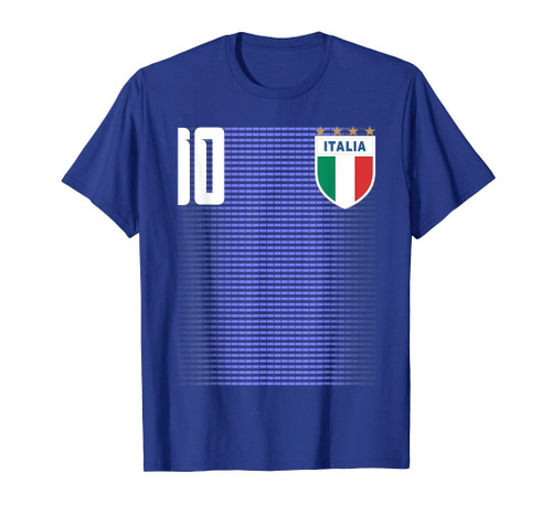 Italia Italian Italiano Italy Calcio Soccer Jersey Tee