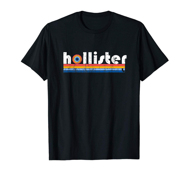Hollister California 1980s Retro Vintage T-Shirt Women Men