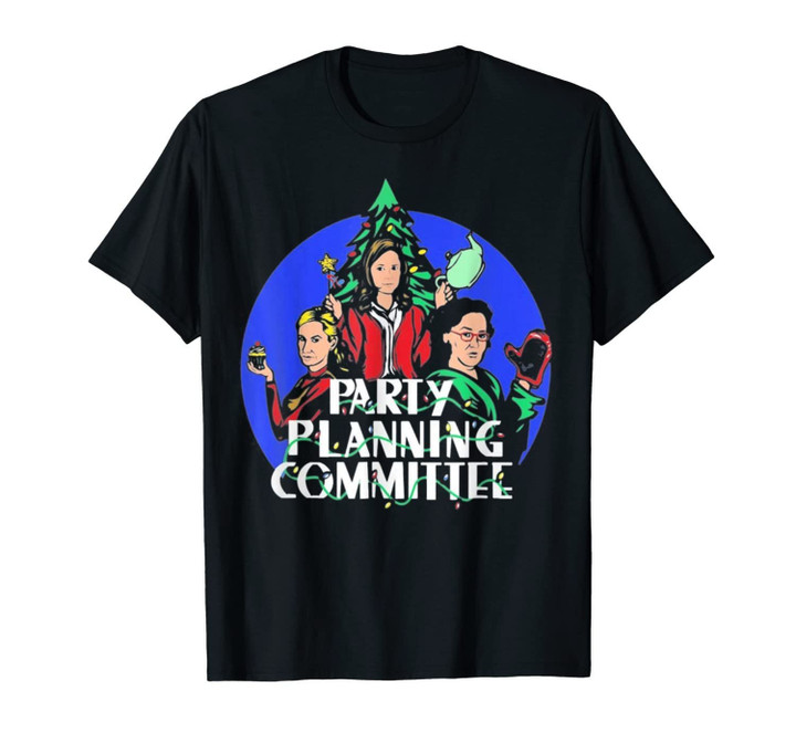 Womens Party Planning Committee Tee Merry Christmas T-Shirt