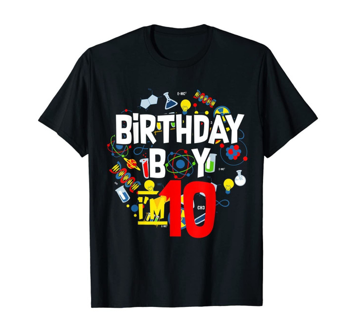 Birthday Boy I'm 10 Years Old Gifts 10th Birthday T-Shirt