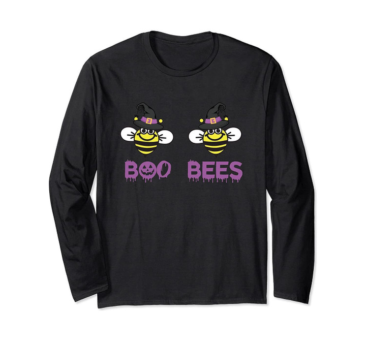 Boo Bees Couples Halloween 2019 Costume Humor Tee Long Sleeve T-Shirt