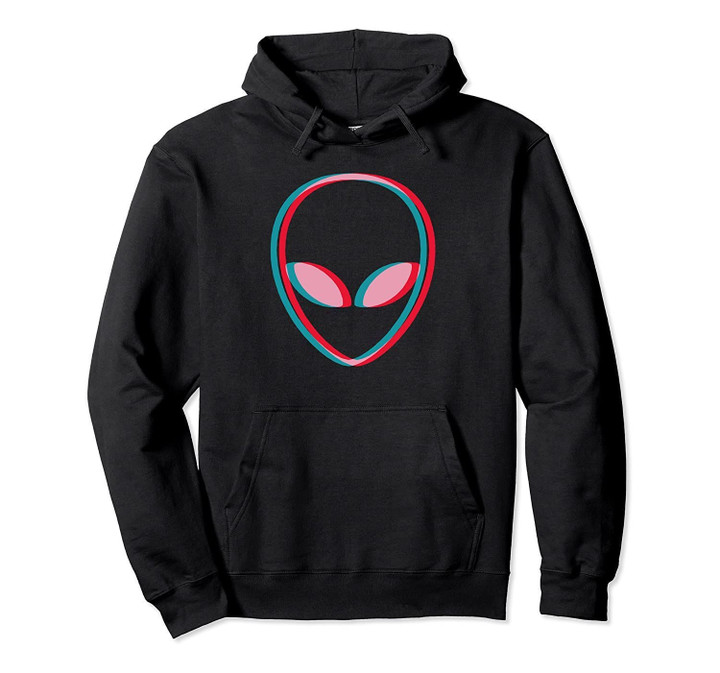 Funny Inspired Alien Glitch Hipster Christmas Gift Hoodie