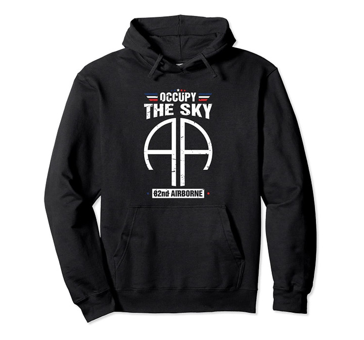 Occupy The Sky 82nd Airborne Paratrooper Hoodie