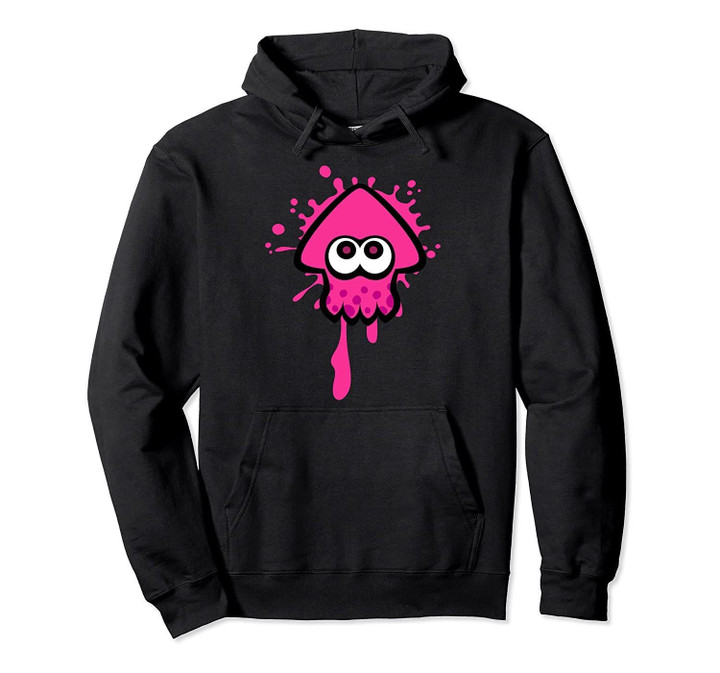 Nintendo Splatoon Pink Inkling Squid Splat Hoodie