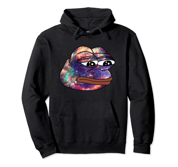 Rare Dank Cosmic Space Frog Meme Hoodie