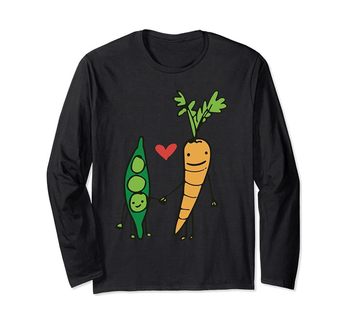 Carrot and Peas Long Sleeve T-Shirt