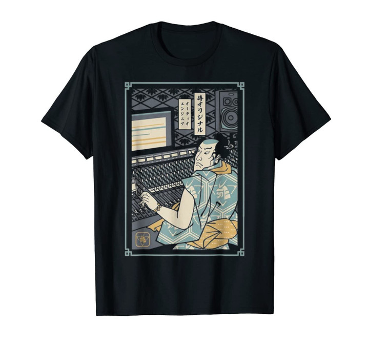 Funny AUDIO ENGINEER SAMURAIs Warriorss Japanese T-Shirt T-Shirt-756010