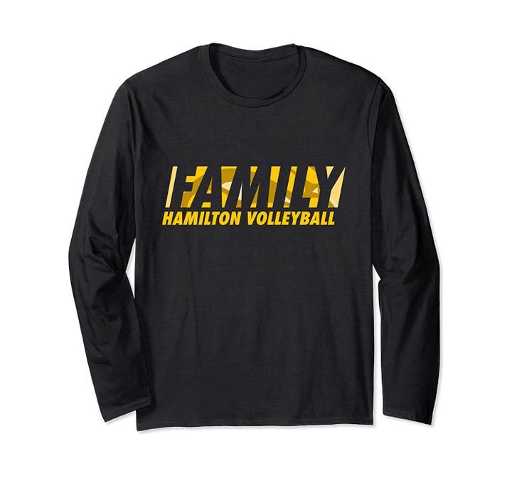 Family, Hamilton Hawkeyes Volleyball Long Sleeve T-Shirt