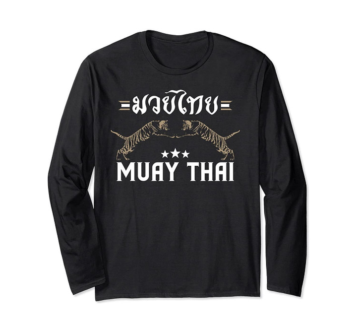 Muay Thai Thai Boxing Long Sleeve T-Shirt