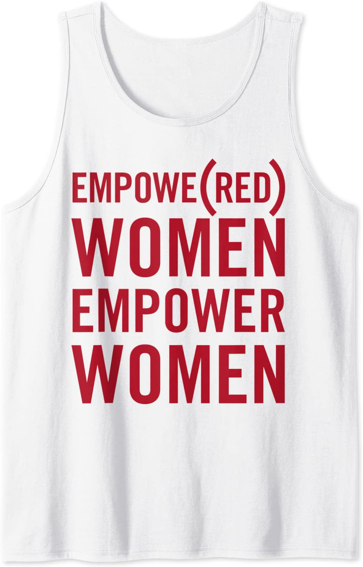 (RED) Originals International Women's Day EMPOWE(RED) Women Tank Top