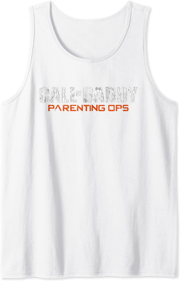 Call of Daddy Parenting Ops Father's Day Tank Top
