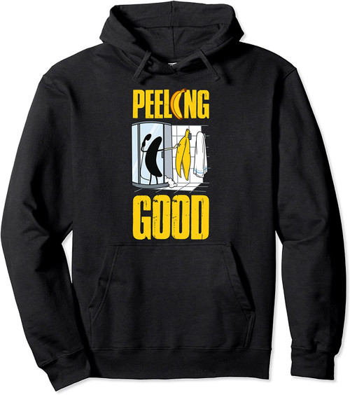 Banana Stripping Pullover Hoodie
