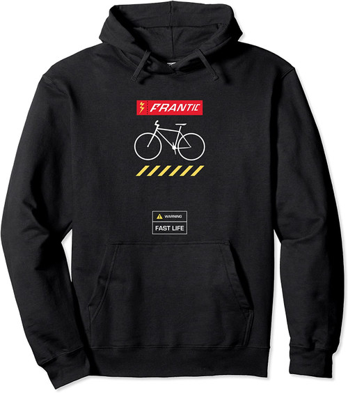Frantic Cyclist Pullover Hoodie
