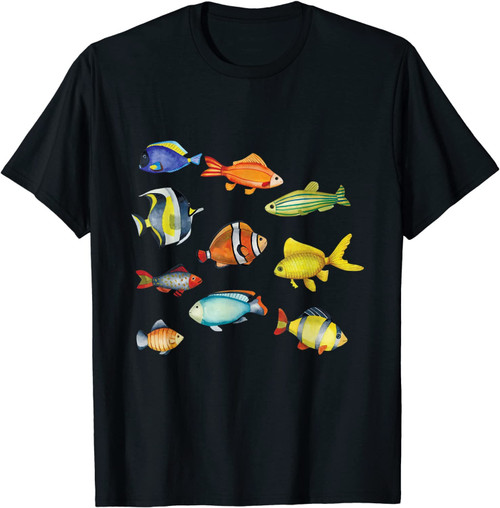 Aquarium Fish Aquarist Aquariums Aquaristic Goldfish Animal T-Shirt