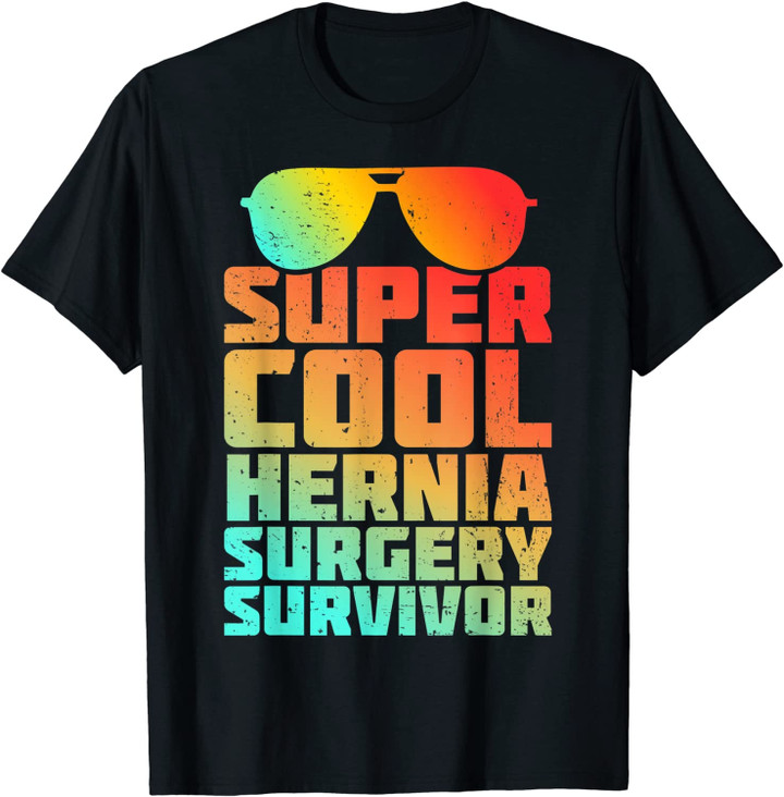 Funny Hernia Surgery Survivor Patient Recovery Get Well Gift T-Shirt