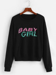 Graphic Baby Girl Sweatshirt